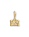 pandantiv Thomas Sabo Charm Club argint placat cu aur valiza 1763-996-7