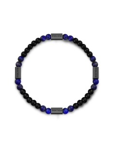 Police Urban Color Onyx and Lapis lazuli beads 