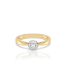 inel de logodna aur 14 kt bouquet cu diamante EU12887RF0018-Y