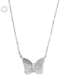 colier Fossil Sterling Silver Butterflies JFS00619040