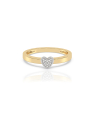 inel de logodna aur 14 kt bouquet inima cu diamante SR108239901-Y