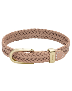 Fossil Heritage D Link nude leather 
