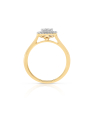 inel de logodna aur 14 kt bouquet pave set cu diamante EU11311RB0033-Y