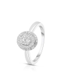 inel de logodna Luna aur 14 kt bouquet cu diamante GO51520R-WD4WN