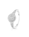 inel de logodna Luna aur 14 kt bouquet pave cu diamante GO50830R-WD4WZ