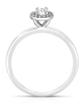 inel de logodna aur 14 kt halo cu diamante RG103893-30-114-W