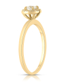 inel de logodna aur 14 kt halo cu diamante RG103891-30-214-Y