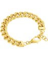 bratara Police Textured gold chain PEAGB0032302