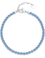bratara Brosway Desideri tennis cu cristale albastre BEI089