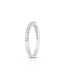 inel Aur 14 kt Half Eternity cu diamante RG071995-114