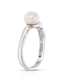 inel argint 925 cu perla de cultura si cubic zirconia R4007P45L600L8Q1A