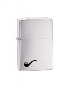 Zippo Pipe Brushed Chrome Pipe Lighter 200PL