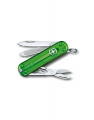 Briceag Victorinox Swiss Army Knives Classic SD Transparent Green Tea 0.6223.T41G
