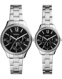 Fossil His and Her Multifunction 