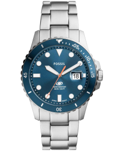 Fossil Blue Dive Three Hand Date 