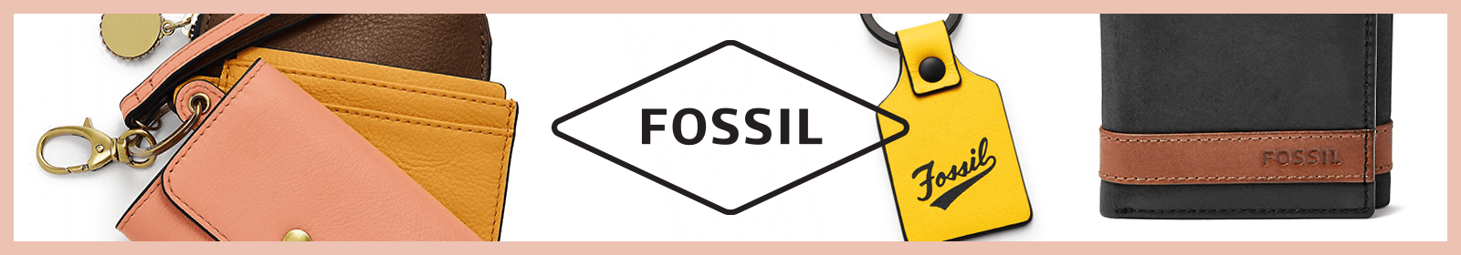 accesorii si portofele piele fossil